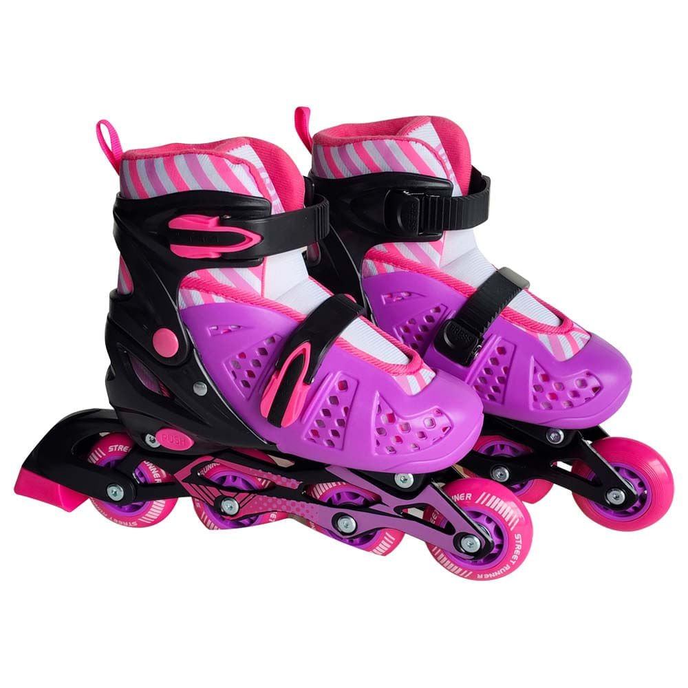 Patines Lineales STREET RUNNER Talla 35-38 Lila