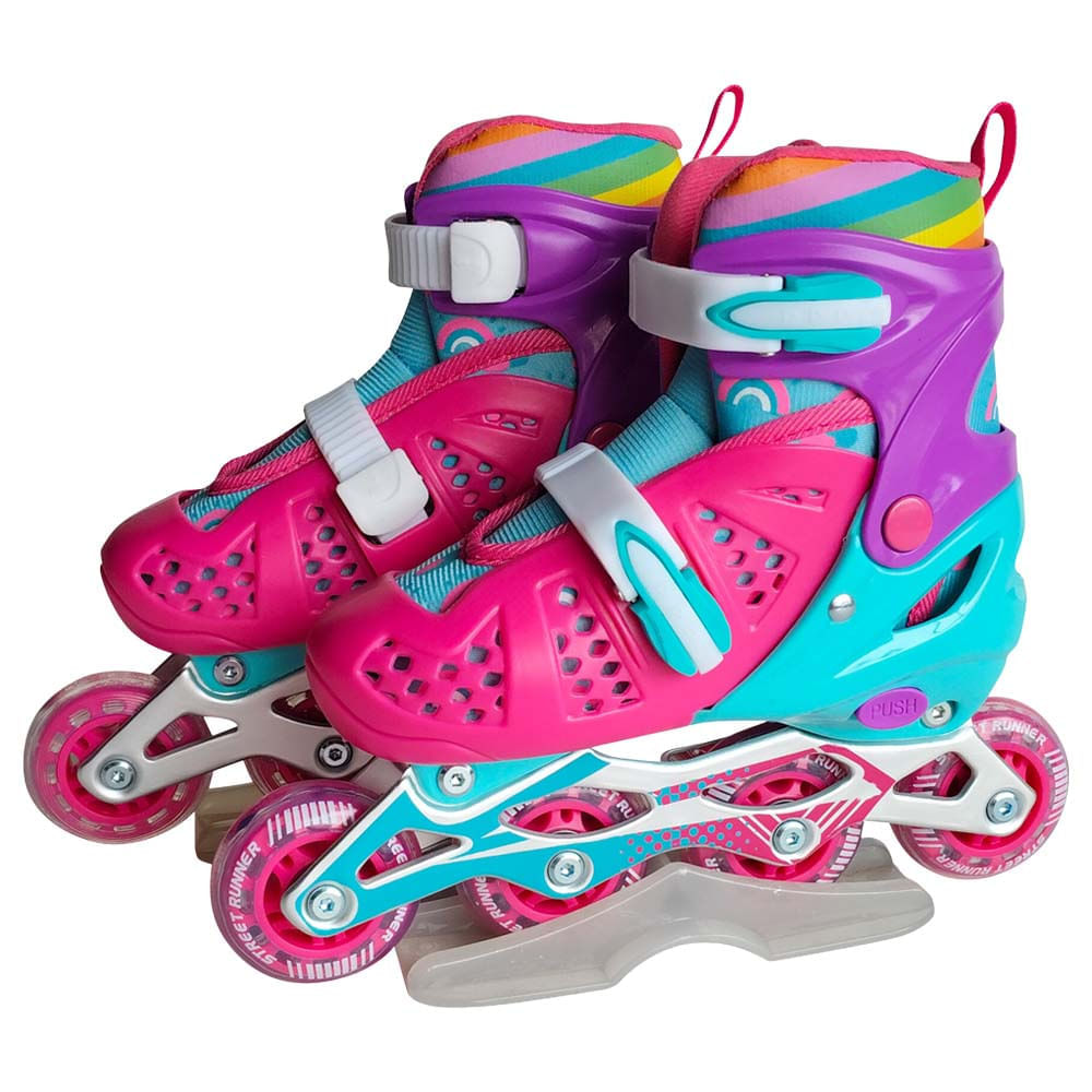 Patines Lineales STREET RUNNER Talla 39-42 Turquesa