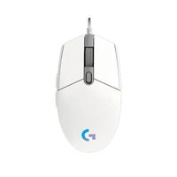 Mouse Logitech G203 Lightsync Óptico 8000 Dpi Rgb Blanco