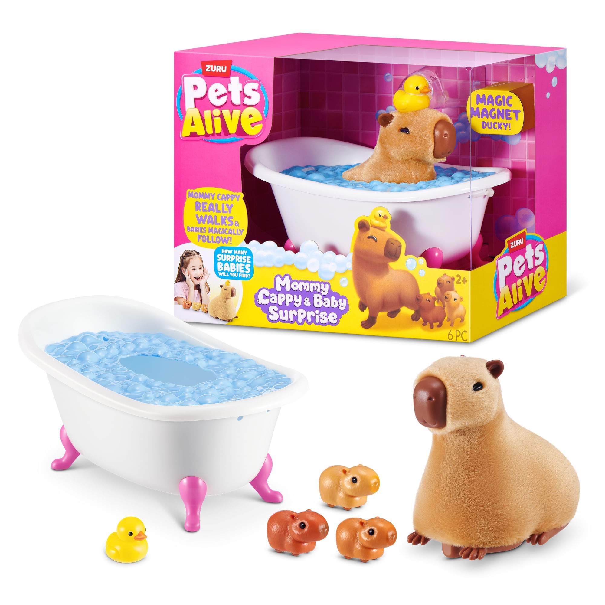 Peluche Interactivo PETS ALIVE Mamá Capibara