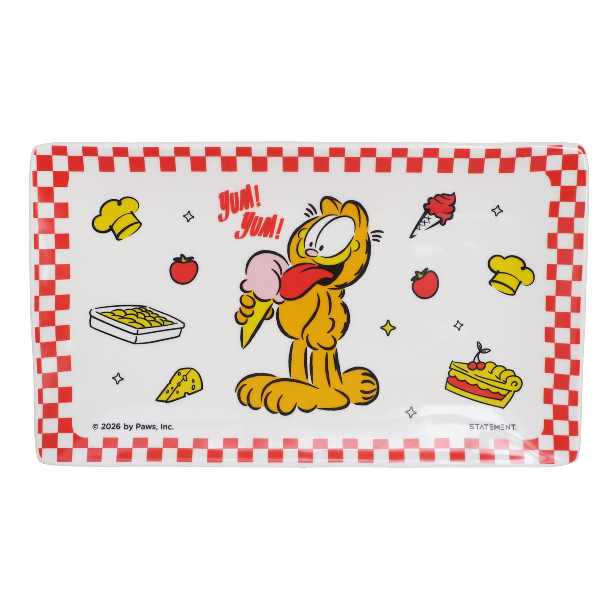 Plato Rectangular GARFIELD 1un