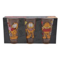Set de Vasos GARFIELD 450ml 3Pzas
