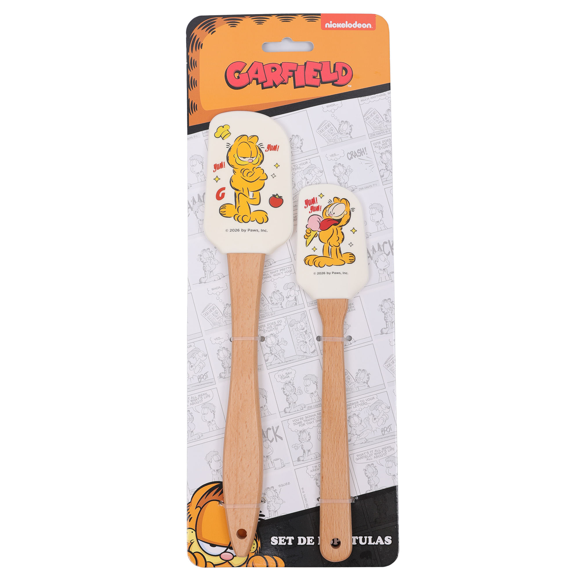 Set de Espátulas GARFIELD 2Pzas