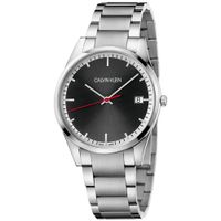 Reloj para Hombre Calvin Klein Time K4N2114X Suizo Zafiro Fecha Acero Inoxidable Dial Negro