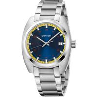 Reloj para Hombre Calvin Klein Achieve K8W3114N Suizo Fecha Acero Inoxidable Dial Azul