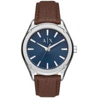 Reloj Armani Exchange Fitz AX2804 Correa de Cuero Marrón Dial Azul