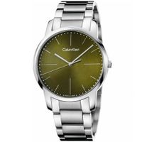 Reloj para Hombre Calvin Klein City K2G2G14L Suizo Acero Inoxidable Dial Verde