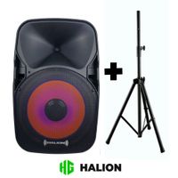 Promo Parlante Portatil Halion RHA 15EB 800W PMPO . Soporte