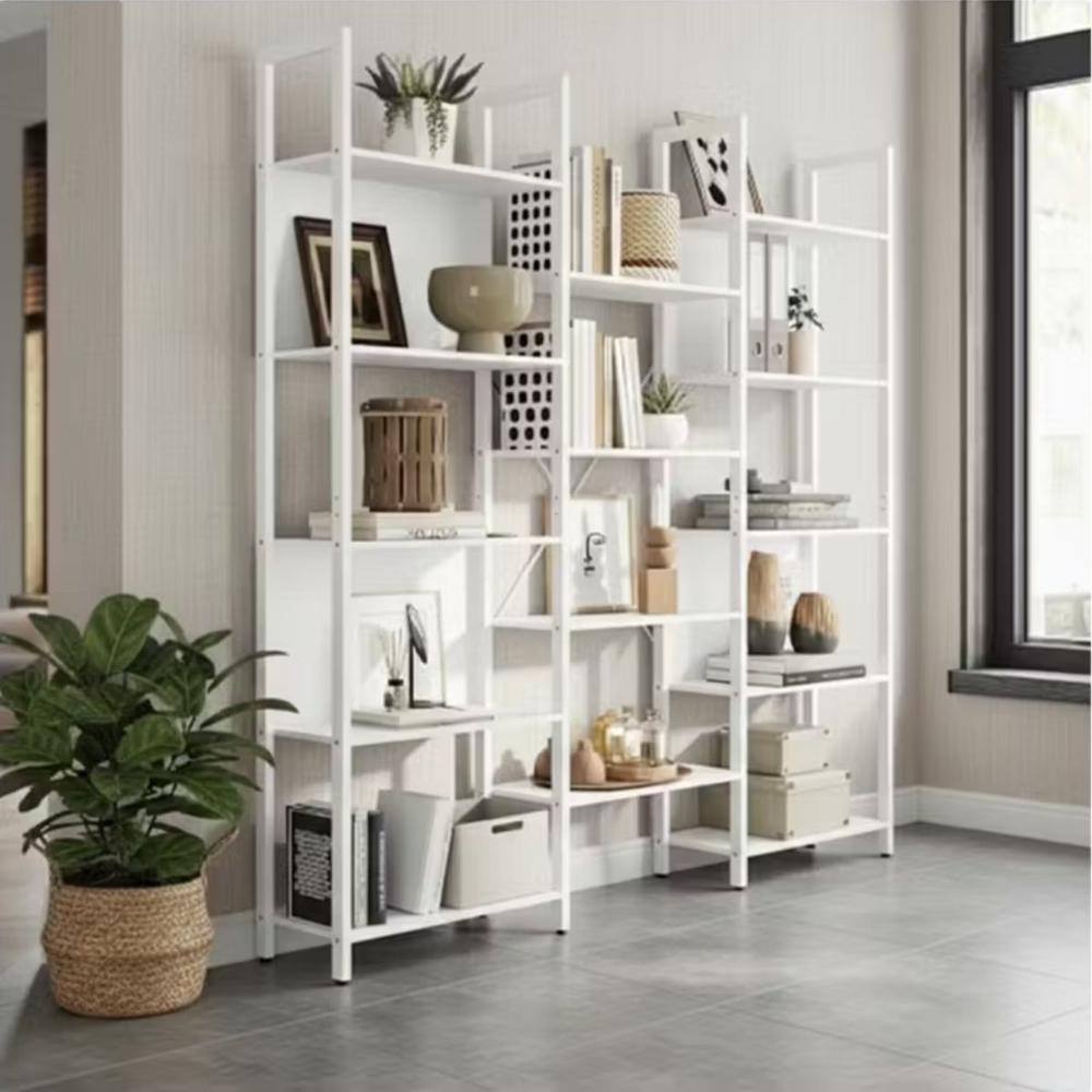 Estante Librero Maisson Blanco 158x166x24 - Masiva Home
