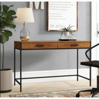 Consola Escritorio Industrial Agda Ventitas Home Caramelo