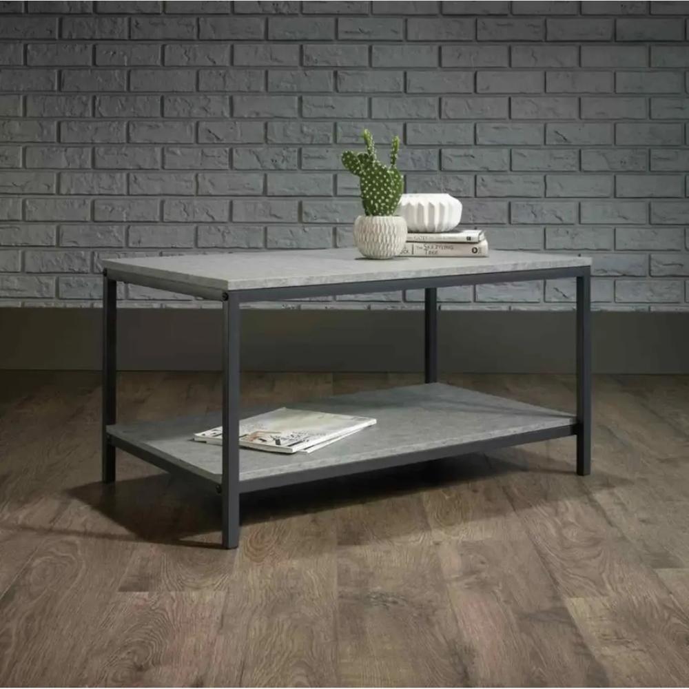 Mesa de Centro Manila Industrial Ventitas Home Cemento