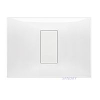 INTERRUPTOR CONMUTADOR DE 3 VIAS SIMPLE NEVE UP PLACA BLANCA Y DADO BLANCO VIMAR
