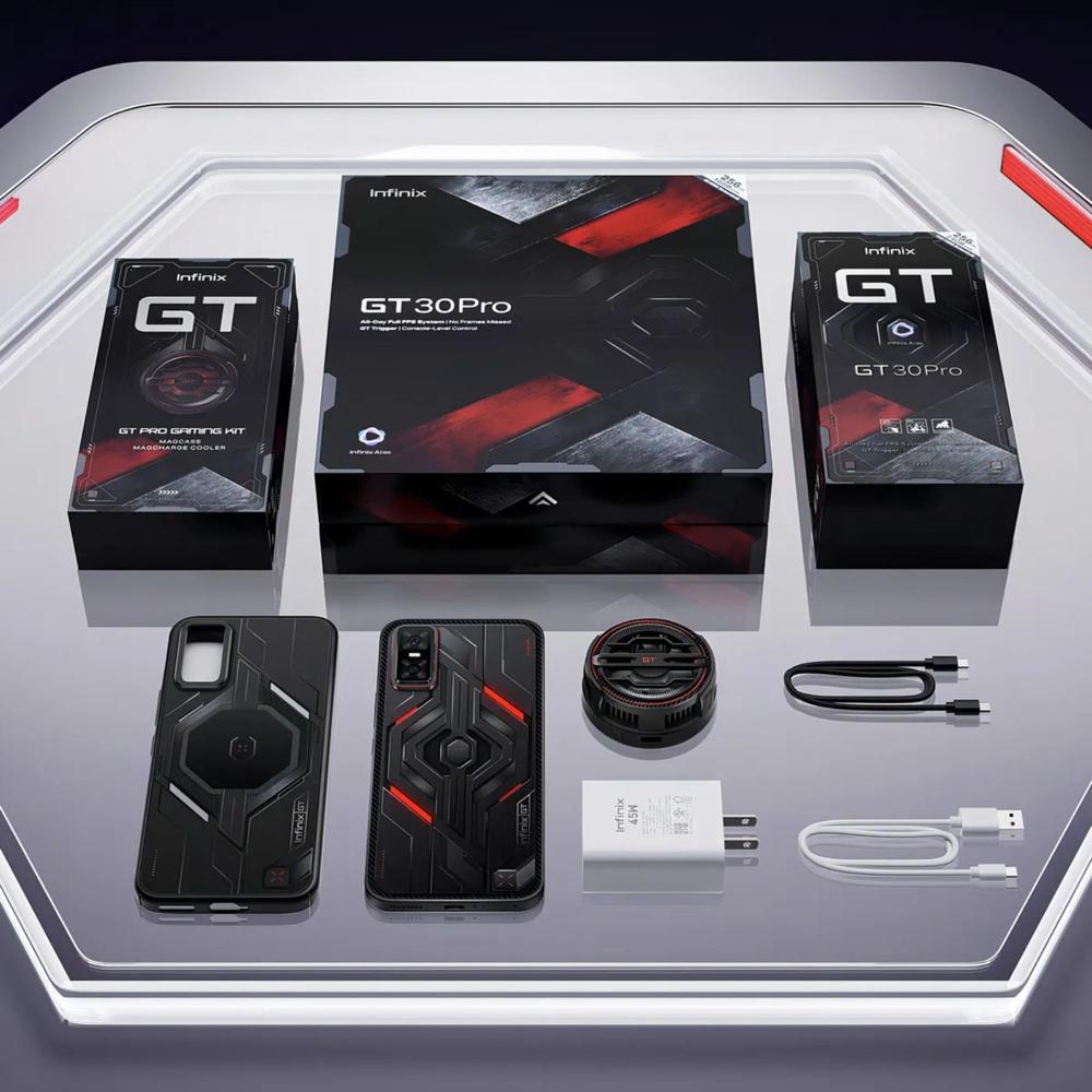 Infinix Gt 30 Pro Gaming Kit 12RAM 512GB Negro