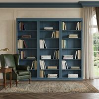 Librero Estante Isis Azul 215x230x35 | Masiva Home