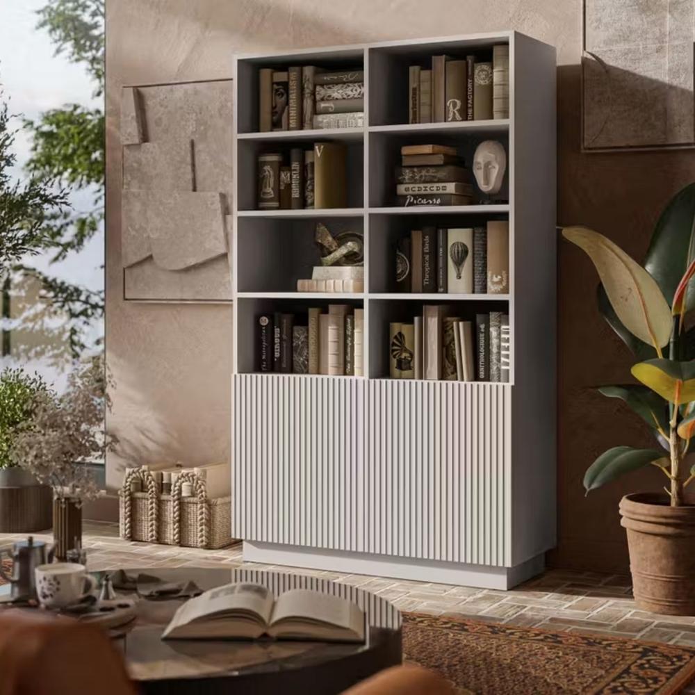 Librero Estante Osiris Beige 100x175x45 | Masiva Home