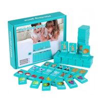 Juego Infantil de Memoria con Fichas  Animalitos y Frutas