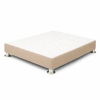 Base de Cama Confort Cromo Beige 1.5 Plz