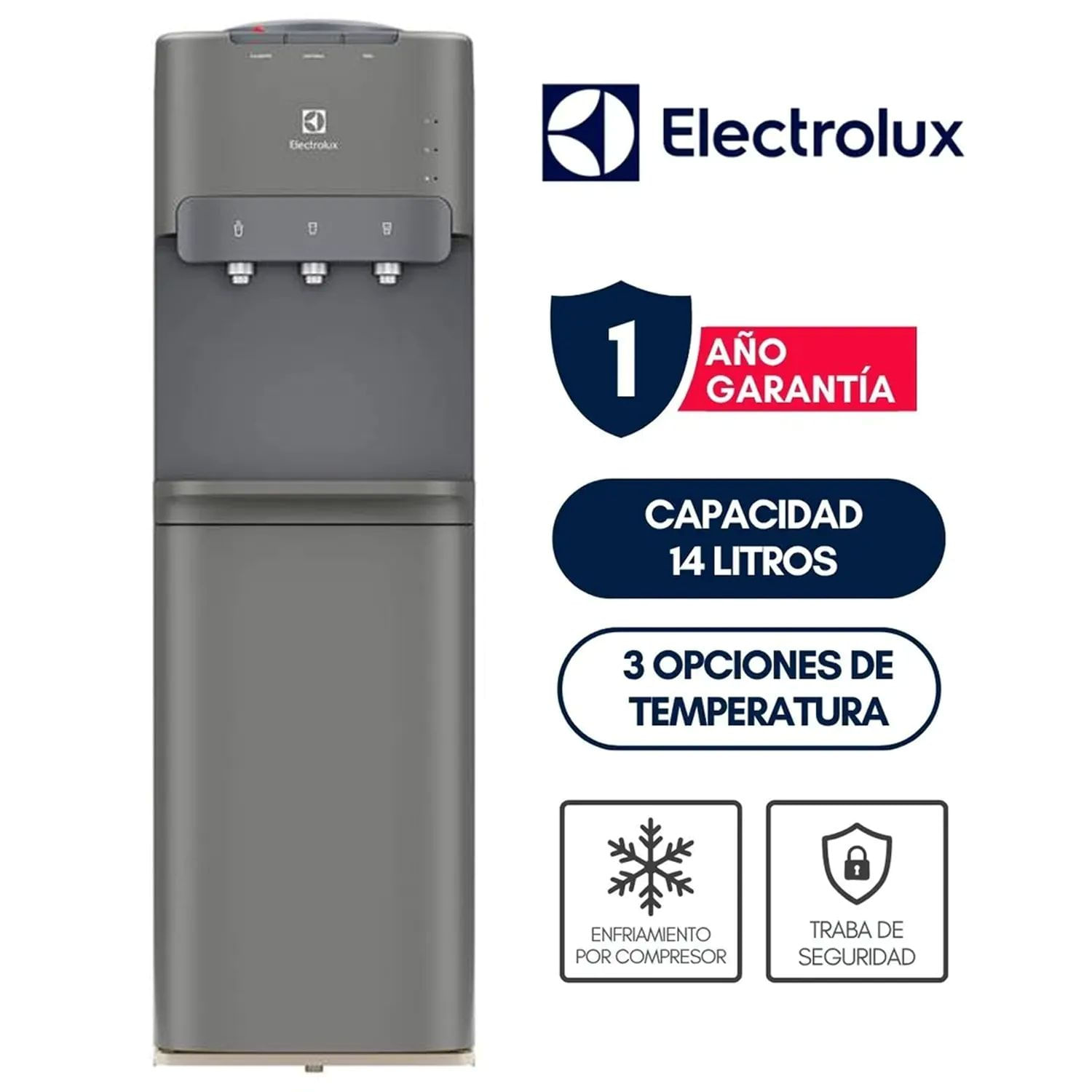 Dispensador de Agua Electrolux EA11SR Frio-Calor