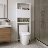 Organizador de Baño Valencia 182x63cm 2 Puertas Movenda Blanco