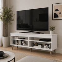 Mesa de TV Novo Hamburgo 65 Movenda Blanco