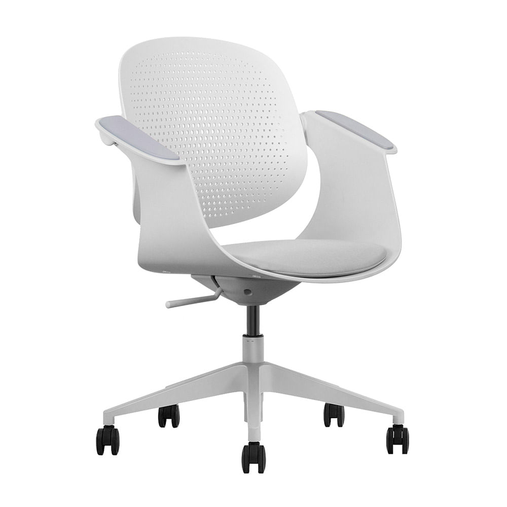 Silla de Oficina Evox Ergonómica Deco F2 Gris