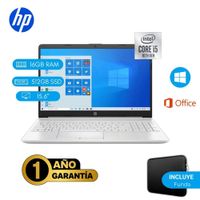 Laptop semi nueva HP 15-dw1058la Core i5 10ma 16GB RAM 512GB SSD