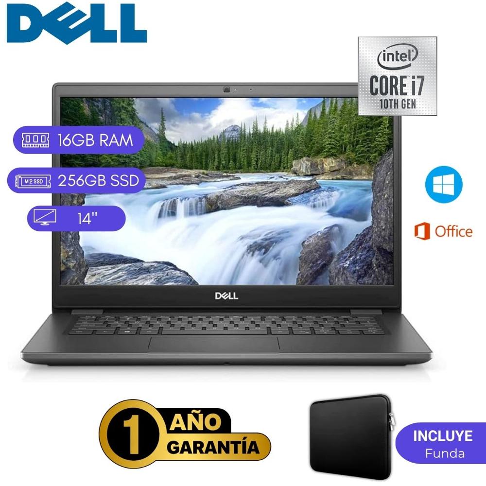 Reacondicionado Laptop  Dell Latitude 3410 Core i7 10ma 16GB RAM 256GB SSD