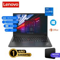 Reacondicionado Laptop  Lenovo ThinkPad E14 Core i7 11va 16GB RAM 512GB SSD 2GB Video