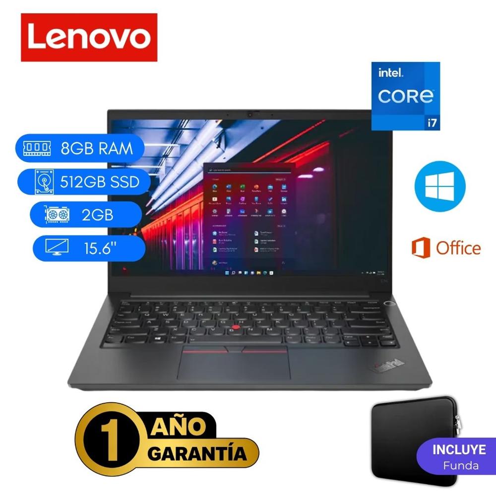 Reacondicionado Laptop  Lenovo ThinkPad E15 Core i7 11va 8GB RAM 512GB SSD 2GB Video