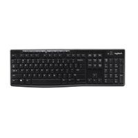 TECLADO LOGITECH K270 WIRELESS UNIFYING USB SP BLACK