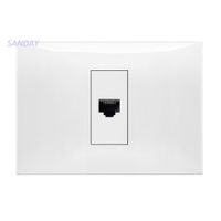 TOMA DATOS RJ45 CAT 6 NEVE UP PLACA BLANCA Y DADO BLANCO VIMAR
