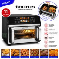 Freidora de Aire Taurus Double Air Fryer 11 Litros