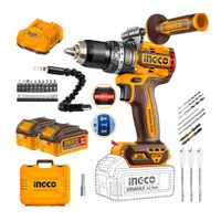 Combo Taladro Percutor 96nm Con Bat. 4.0ah/carg+acces. Ingco