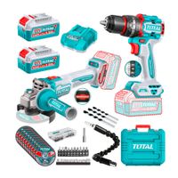 Combo Taladro Percutor 66nm+amoladora 20v Bl Con Bat4ah/carg