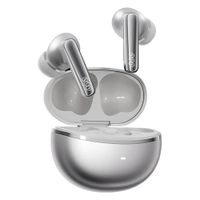 Audífonos Inalámbricos QCY MeloBuds N70 Plateado Bluetooth 6.0 ANC