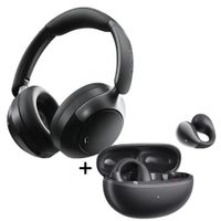 Combo QCY Audífonos H3 Pro Negro - Crossky C30 Negro
