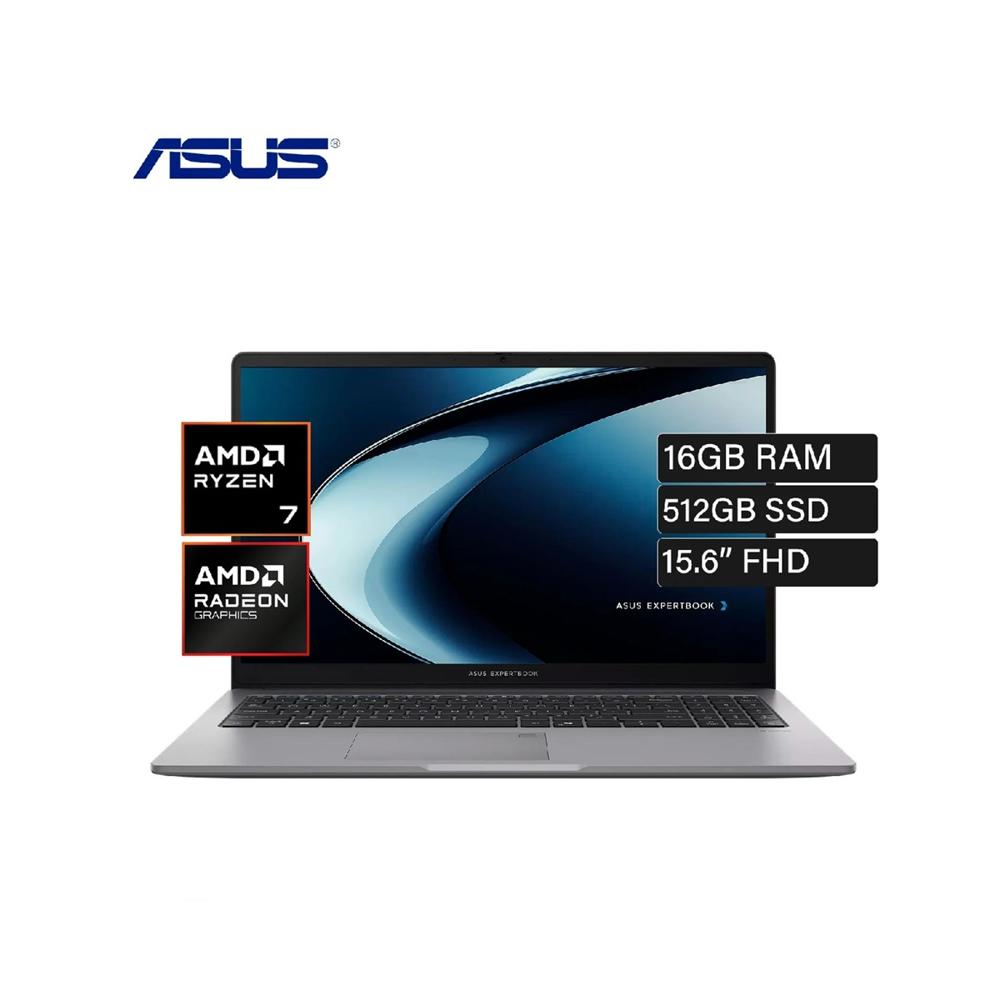 Laptop Asus ExpertBook PM1503CDA 15.6 FHD AMD Ryzen 7 170 16GB DDR5 512GB SSD FreeDOS