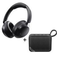 Combo QCY Audífonos H3 Pro Negro ANC -  Parlante SP2 Negro