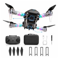Drone E88 RGB Wifi Doble Camara 4k más Estuche