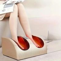 Masajeador Eléctrico para Pies y Piernas con Infrarojo - Color Hueso
