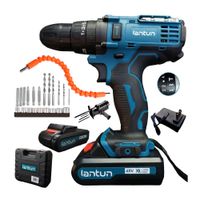 Taladro Percutor 30nm Con 2bat 4.5ah/carg+ Adaptador