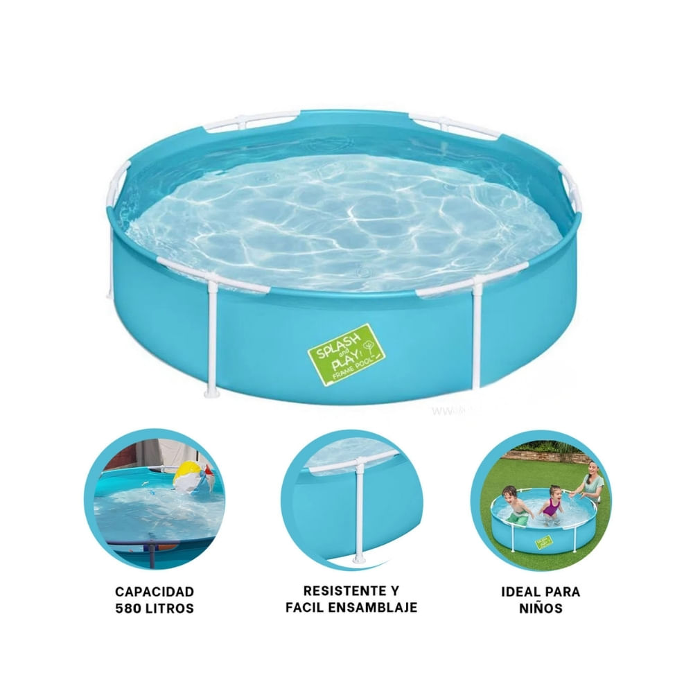 Piscina Estructural Circular Bestway 1.52 x 38 cm