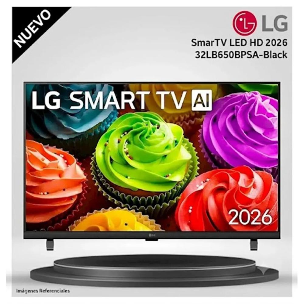 LG 32LB650BPSA Smart TV 32 HD LED AI ThinQ - 2026