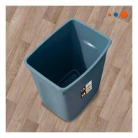 Recipiente de Basura Vaiven con Tapa en Azul y Capacidad 15L Y Regalo Sticker