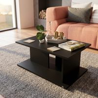 Mesa de Centro Violeta Movenda Negro