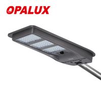 Luminaria Solar Opalux 150w Alumbrado Público Exterior con Control Remoto