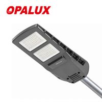 Luminaria Solar Opalux 200w Alumbrado Público Exterior con Control Remoto