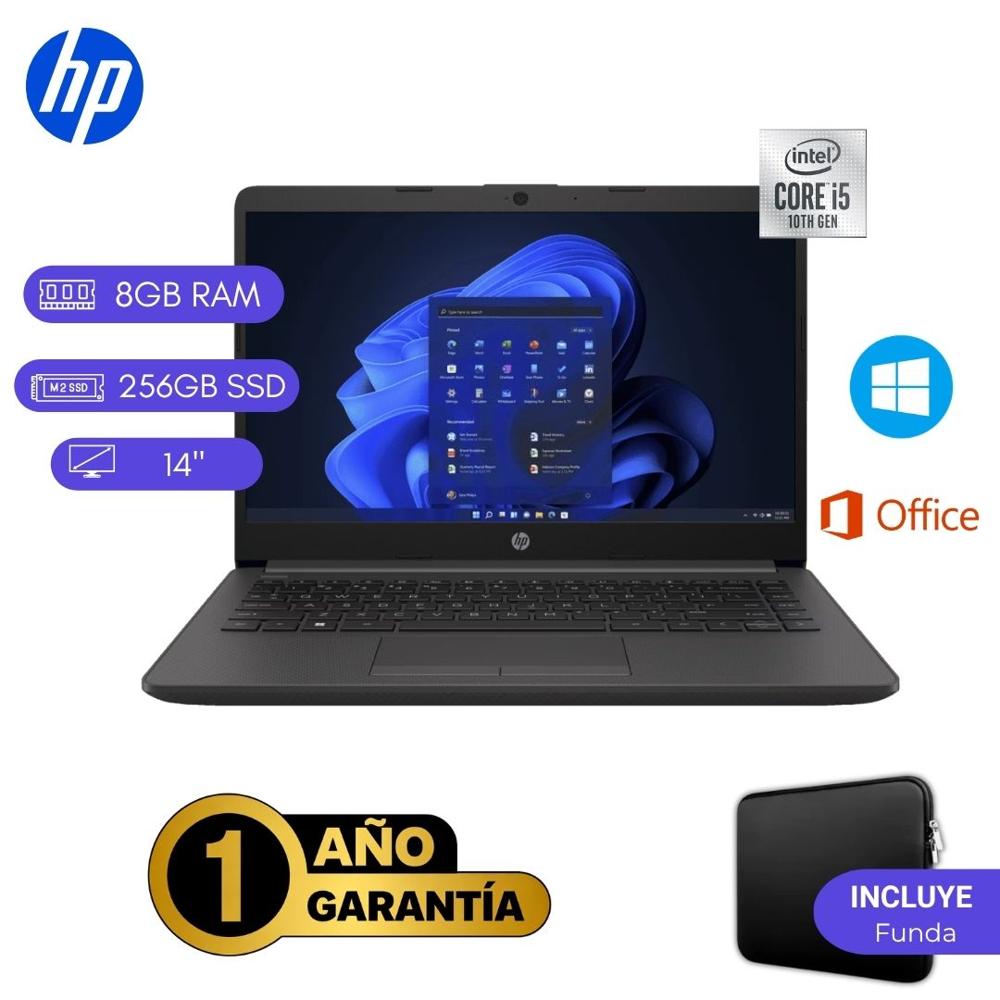 Laptop semi nueva HP 240 G8 Core i5 10ma 8GB RAM 256GB SSD 14'