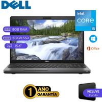 Laptop semi nueva Dell Latitude 5501 Core i5 9na 8GB RAM 512GB SSD 15.6'