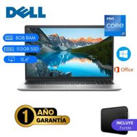 Laptop semi nueva Dell Inspiron 3511 Core i7 11va 8GB RAM 512GB SSD 15.6'